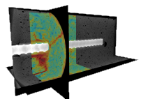 Early crack detection in the volume of concrete with digital volume correlation (DVC)