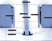 Plug solder with determination of geometry data